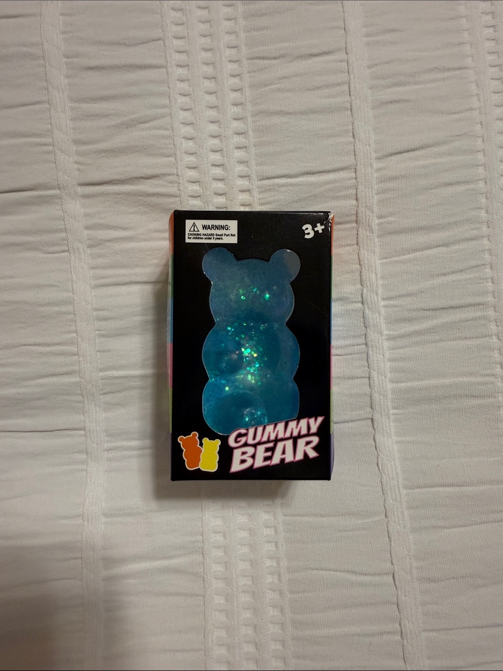 Gummy Bear Glitter sugar squishy toy